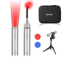 Rode lichtlamp voor spierontspanning en pijnverlichting | Draagbare infraroodlamp met klem | 460nm 630nm 660nm 850nm 950nm | BOSYTRO