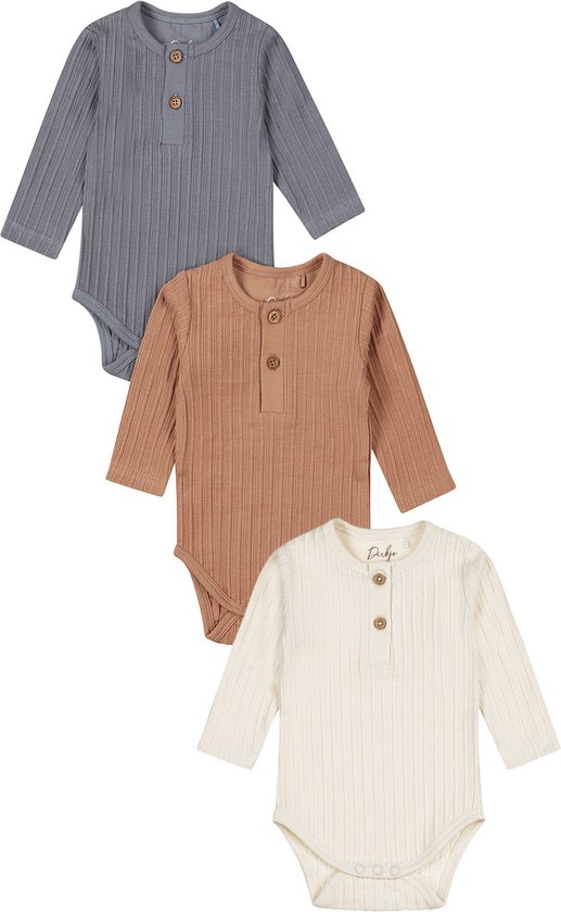 Dirkje NOOS BOYS Jongens Rompertje 3 PACK - Maat 50/56