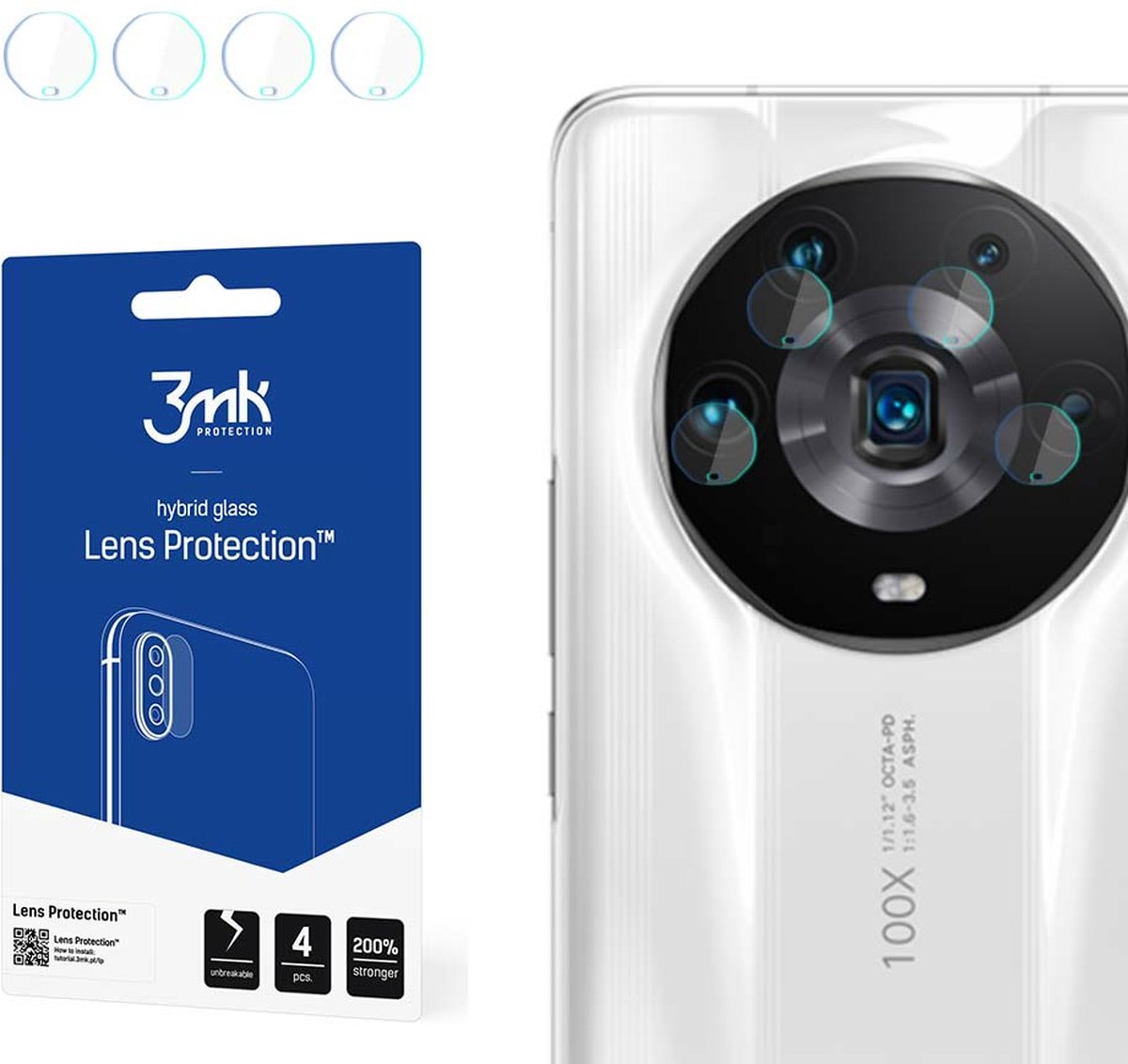 Honor Magic 4 Ultimate - 3mk Lens Protection
