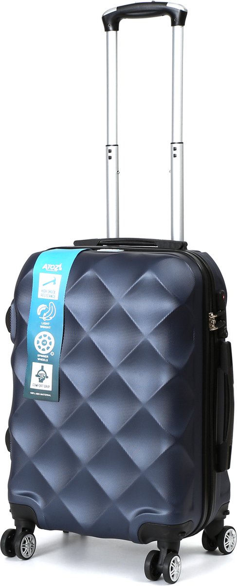 A To Z Traveller FlexiTrav - Handbagage 55cm - 38L - Marine blauw - TSA Slot