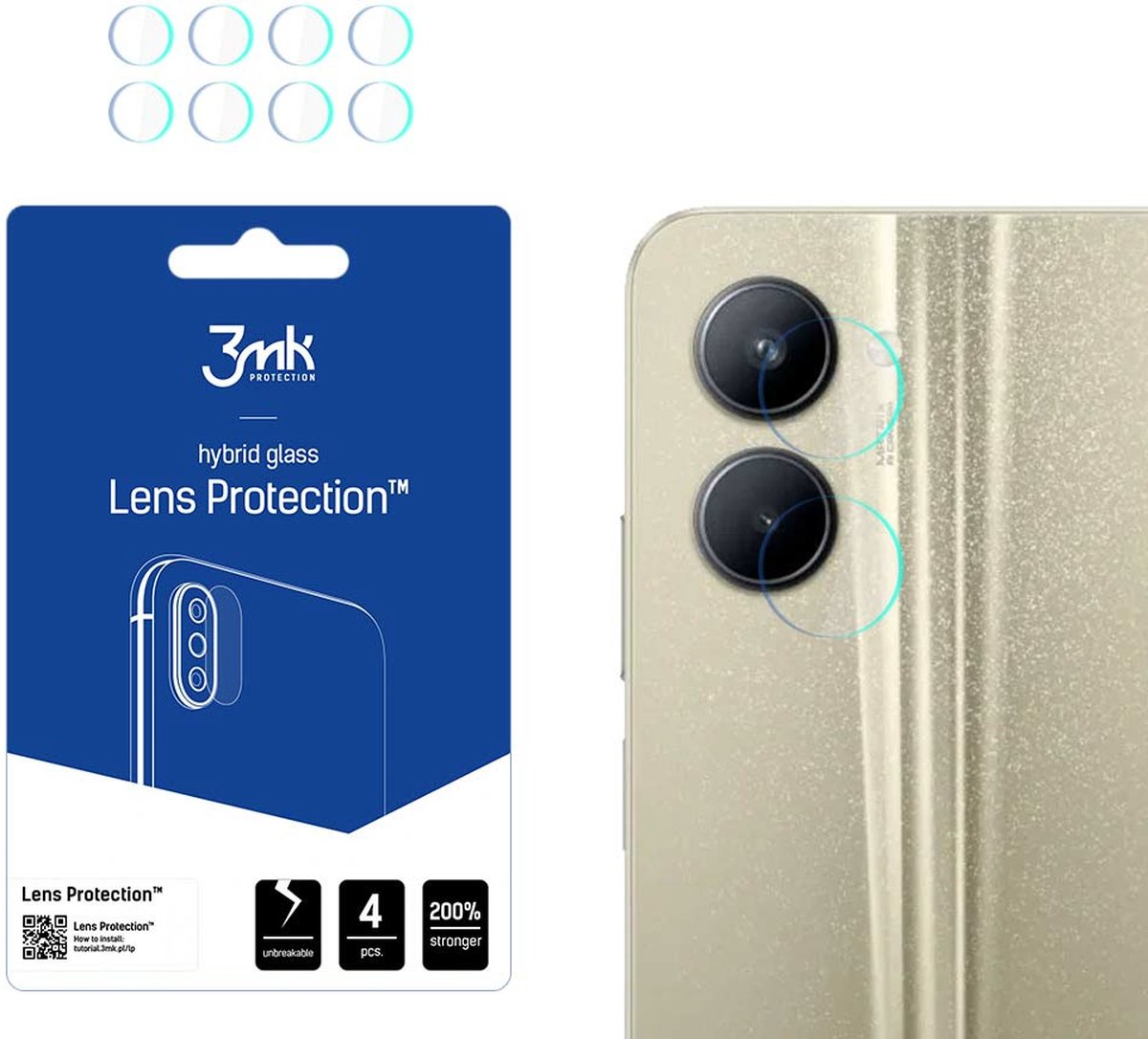 Realme C33 - 3mk Lens Protection
