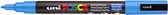 Krijtstift - Chalkmarker - Universele Marker - Uni Posca Marker - 48 hemelsblauw - PC-3M - 0,9mm - 1,3mm - 1 stuk