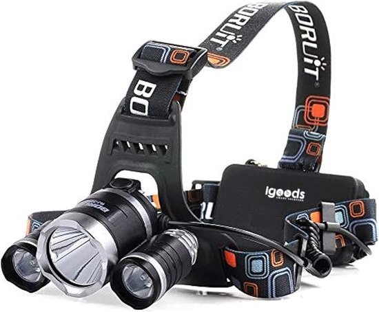Hoofdlamp 2 in 1 LED Oplaadbaar Waterdicht Wandelen | België