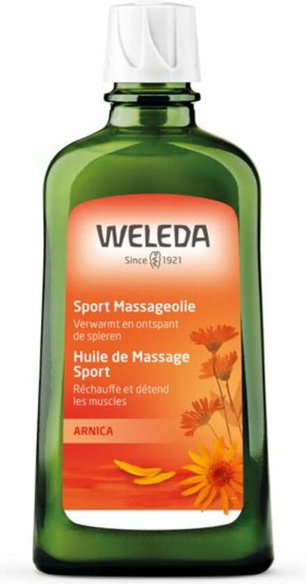 WELEDA - Sport Massageolie - Arnica - 200ml - 100% natuurlijk - Weleda
