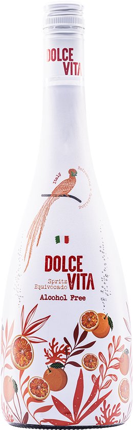 Dolce vita Spritz cocktail 0% (0,75L. x 6 flessen)