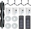 15 stuks vervangende accessoires set voor Ecovacs Deebot X2 / X2 Omni / X2 Pro / DEX86 stofzuiger reserveonderdelen, 1 hoofdborstel, 4 zijborstels, 2 hepa-filters, 4 stofzakken, 4 dweildoeken