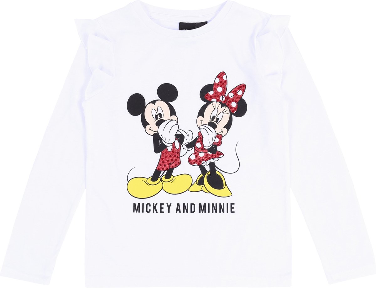 Witte Minnie blouse DISNEY