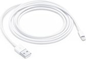 iPhone / iPad oplader kabel 1 meter geschikt voor Apple iPhone 6,7,8,X,XS,XR,11,12,13,14,Mini,Pro Max - iPhone kabel - iPhone oplaadkabel - Lightning USB kabel - Laadkabel - iPhone lader - iPad lader - Gecertificeerd