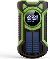 Noodradio - Noodradio met 5000mAz powerbank - powerbank zonneenergie - Noodradio solar opwindbaar - Survival gear