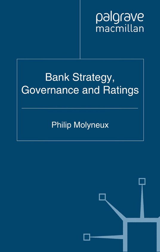 Economics and Finance (R0) - Bank Strategy, Governance and R ... - cover