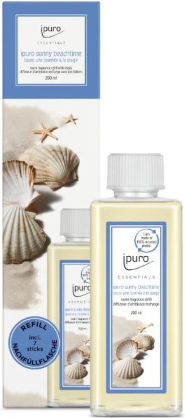 Ipuro Bâtons parfumés Recharge Sunny Beachtime 200 ml