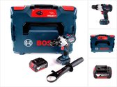 Perceuse-visseuse sans fil Bosch GSR 18V-110 C 18V 110Nm sans balai + 1x batterie rechargeable 3,0 Ah + L-Boxx - sans chargeur