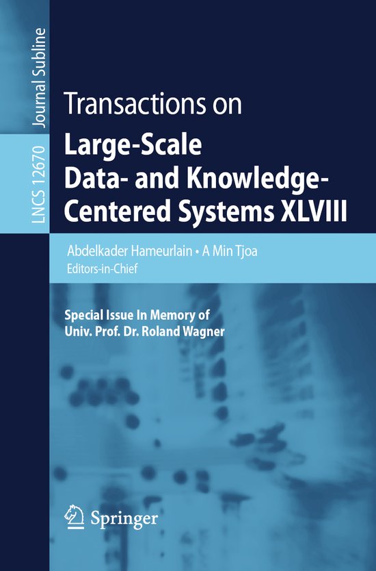Transactions on Large Scale Data and Knowledge Centered Syst ... - cover