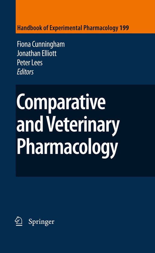 Comparative and Veterinary Pharmacology 199 - cover