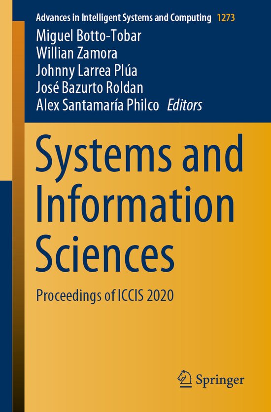 Systems and Information Sciences - cover