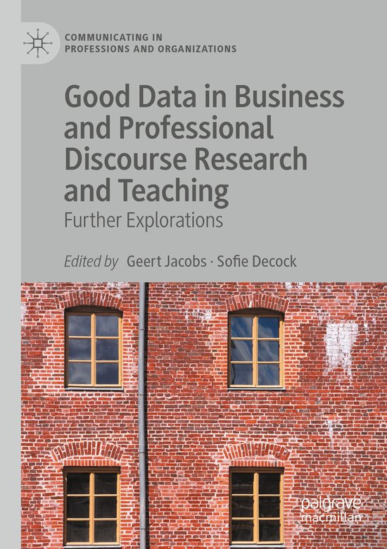 Good Data in Business and Professional Discourse Research an ... - cover