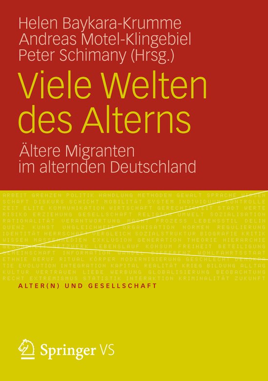 Viele Welten des Alterns - cover