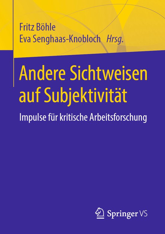 Andere Sichtweisen auf Subjektivität - cover