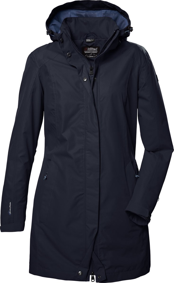 Killtec Kos 44 Women Parka Outdoorjas Dames Parka Blauw