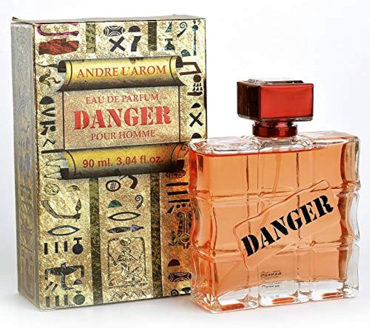 Goedkoopste AANBIEDING - Franse - Danger - een sterke Franse frisse geur - met Saffraan en Amber met broekzak verstuiver.