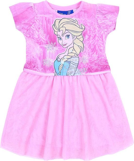 Roze Elsa FROZEN DISNEY jurk