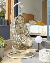 Kave Home - Structure en acier gris clair Dalias pour fauteuil suspendu