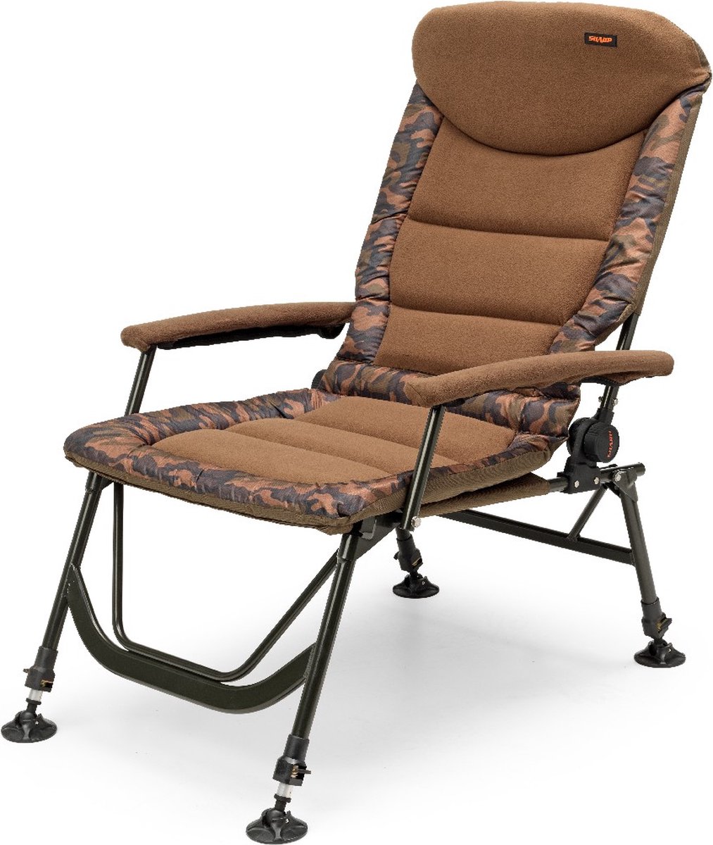 Skarp Deluxe Camo Recliner - Karperstoel - Visstoel