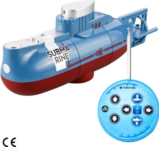 Foto: Bestuurbare boot onderzee r waterspeelgoed badkuip zwembad vijver met afstandbediening volledig waterdicht