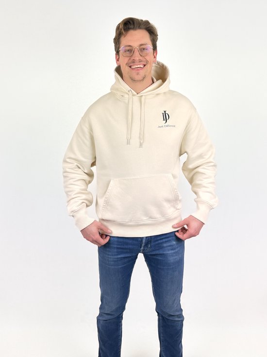 Just Different hoodie Natural Raw maat S unisex