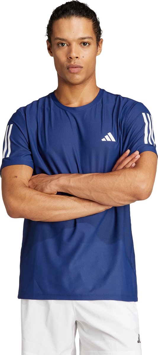 adidas Performance Own the Run T-shirt Heren Blauw