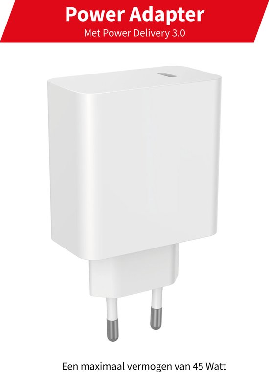 Adaptateur USB-C Samsung S22 Ultra 45W - Chargeur rapide Samsung - Charge super Fast 2.0 - Chargeur pour Samsung S22, S22 Plus et S22 Ultra - Chargeur USB-C Samsung