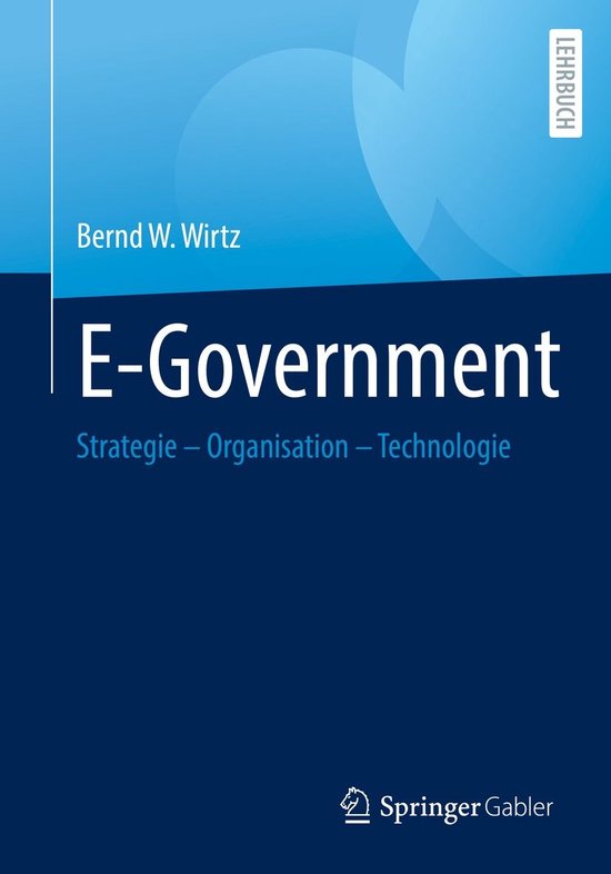Business and Economics (German Language) - E-Government - cover