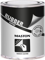Maston Rubbercomp Liquid - Zijdeglans - Zwart - vloeibare rubber coating - 1 Liter