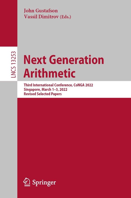 Springer Nature Proceedings Computer Science - Next Generati ... - cover