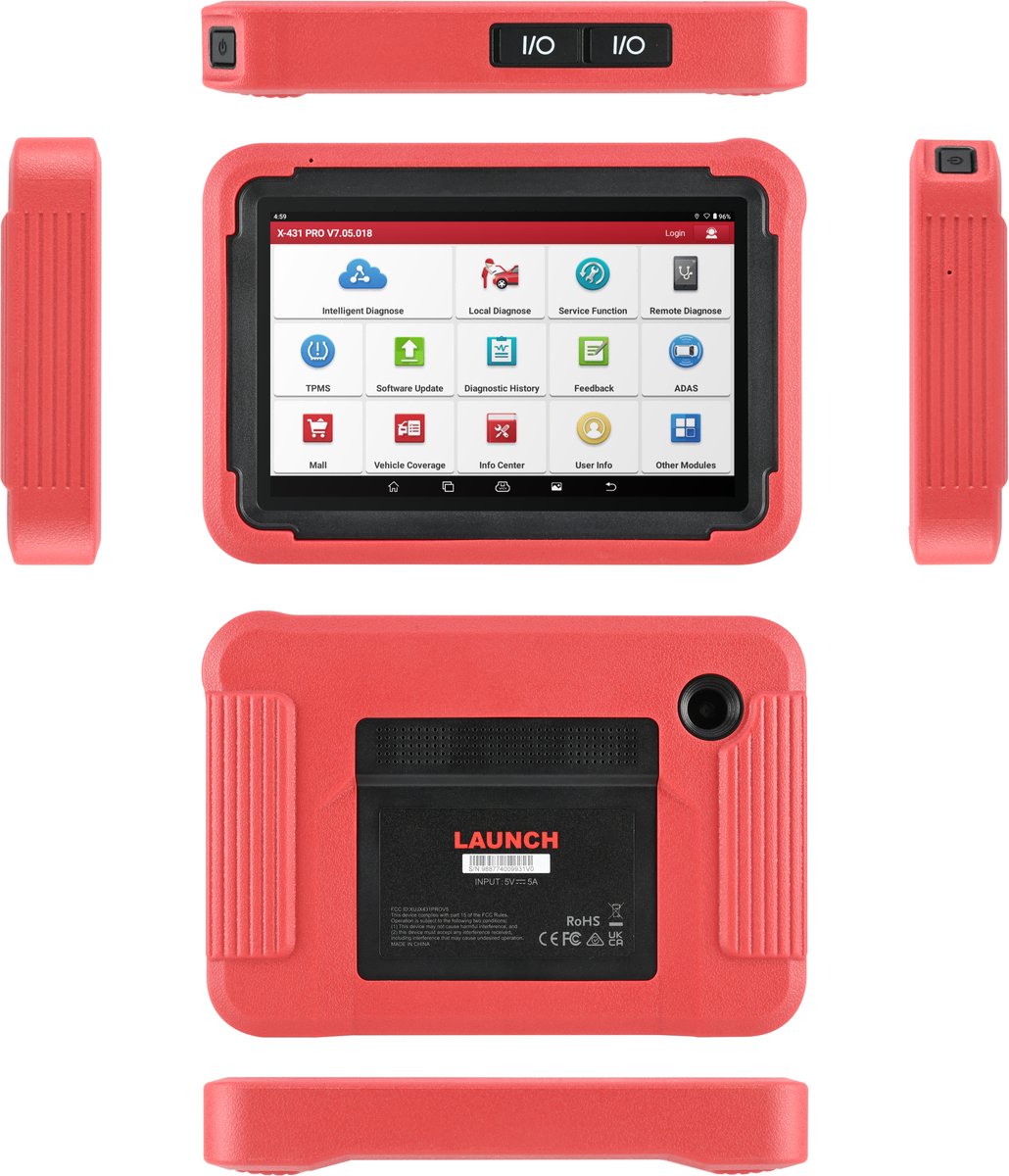 Launch X431 PROS V5.0 OBD2 Diagnose Tablet thumbnail 2