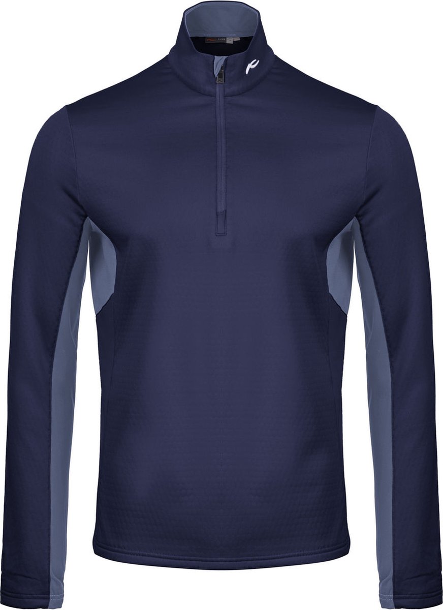 Kjus Men Hydraulic Midlayer HZ – Outdoor Kleding Fleeces en Truien Fleece Blauw