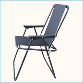 Chaise de camping Orange85 - Chaise pliante - Zwart - 55x52x76cm - Chaise