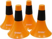 Muscle Power Speed Cones - Oranje - 4 stuks
