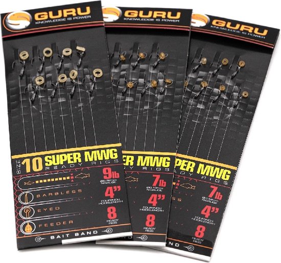 Foto: Guru smwg bait band 4 maat haak 10 0 22mm