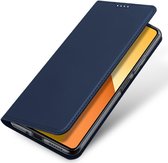 Dux Ducis - Telefoon Hoesje geschikt voor de Xiaomi Redmi Note 13 5G - Skin Pro Book Case - Blauw
