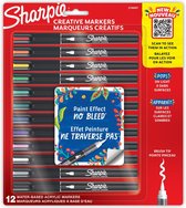 Sharpie Creative Brush Tip Markers 12 stuks - verfstift - 2196907