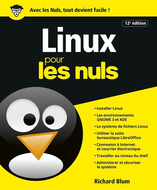 Linux 12e Pour les Nuls - cover