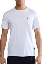 Napapijri - Salis T-shirt Wit - Heren - Maat L - Regular-fit