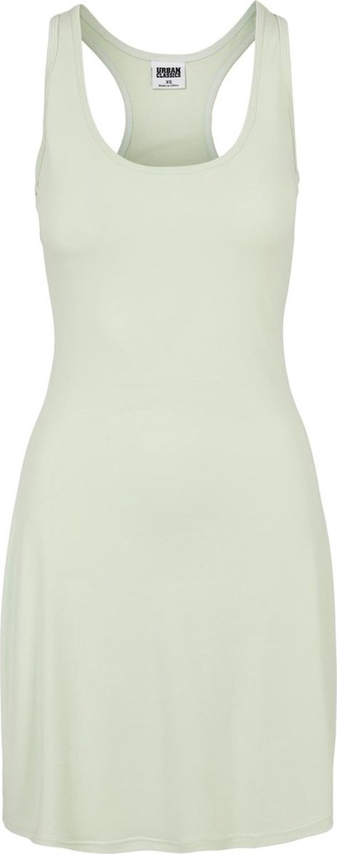 Urban Classics Modal Short Racer Back Korte jurk XL Groen