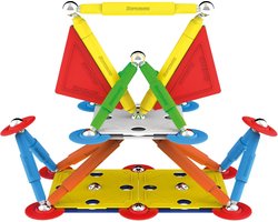 Magneet speelgoed Supermag Multicolor 60 SM0652 Multikleur 25 x 33 x 4,8 cm