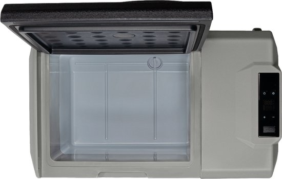Steamy-E Single Zone Elektrische Compressor Koelbox Op Wielen - 28 liter - 12V en 230V - voor auto en camping - Grijs van Steamy — afbeelding 5
