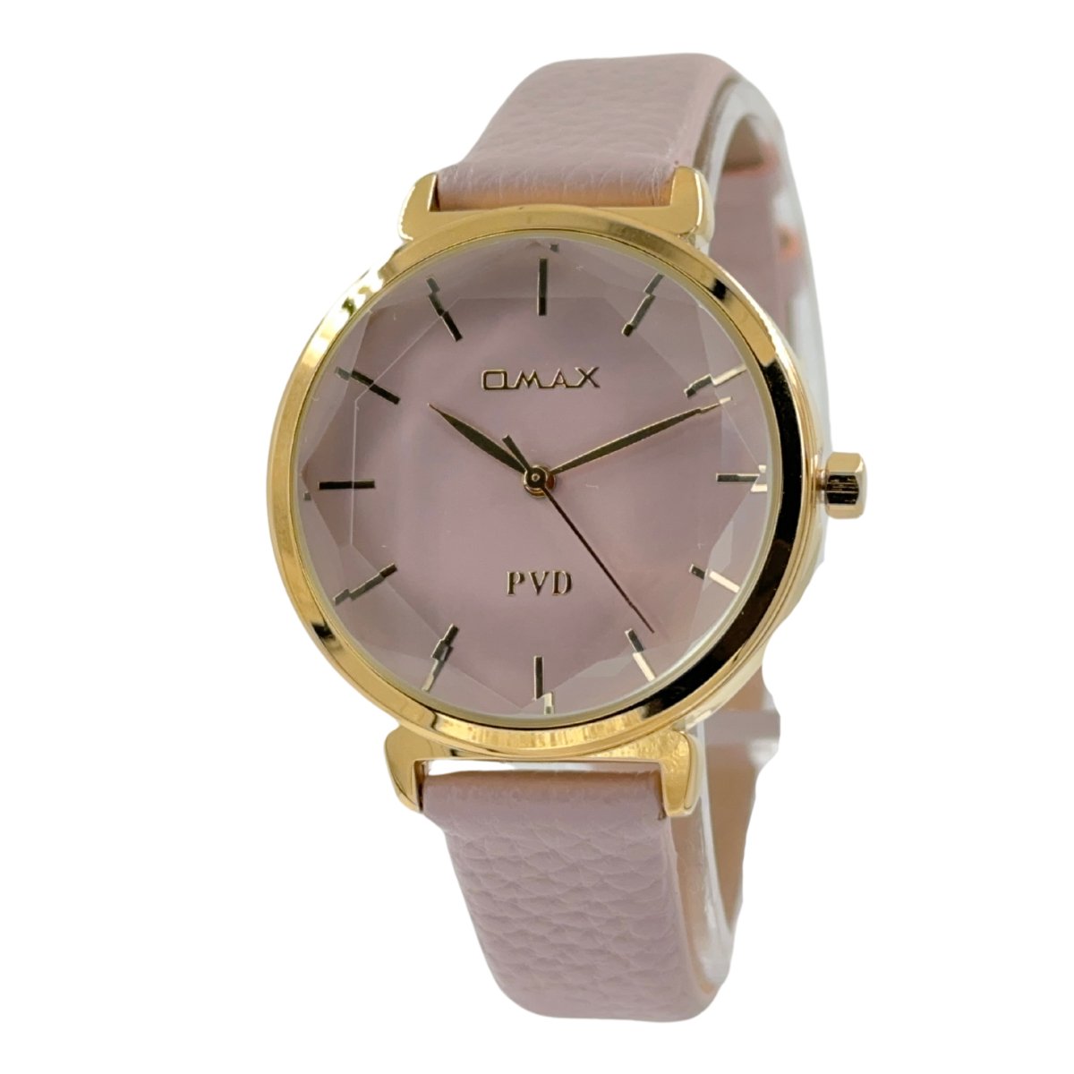 OMAX 00ZEC002QC1C Quartz - Dames - Waterdicht - Kunstleder