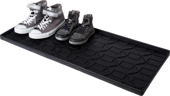 Tica Copenhagen - Shoe tray - 88x38 cm - Graphic black