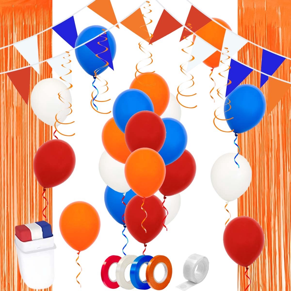 Koningsdag 2024: Oranje Versiering voor een geslaagde Koningsdag - Feestartikelen Specialist