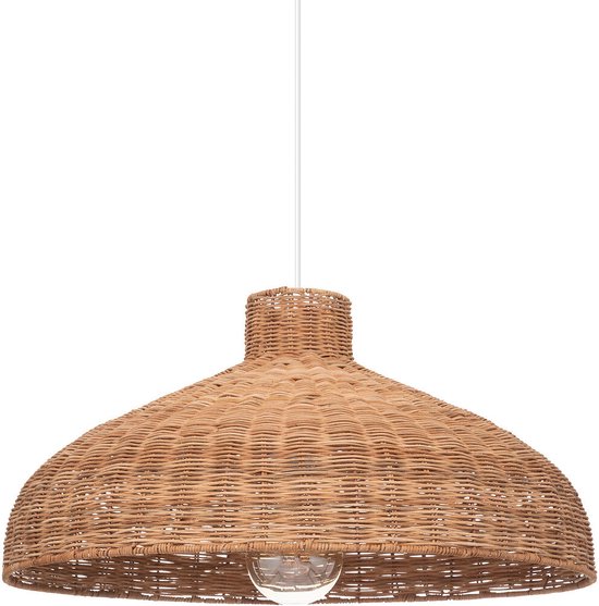 Atmosphera Hanglamp Ori rotan - E27, niet inbegrepen - Ø58xH29cm - Bruin